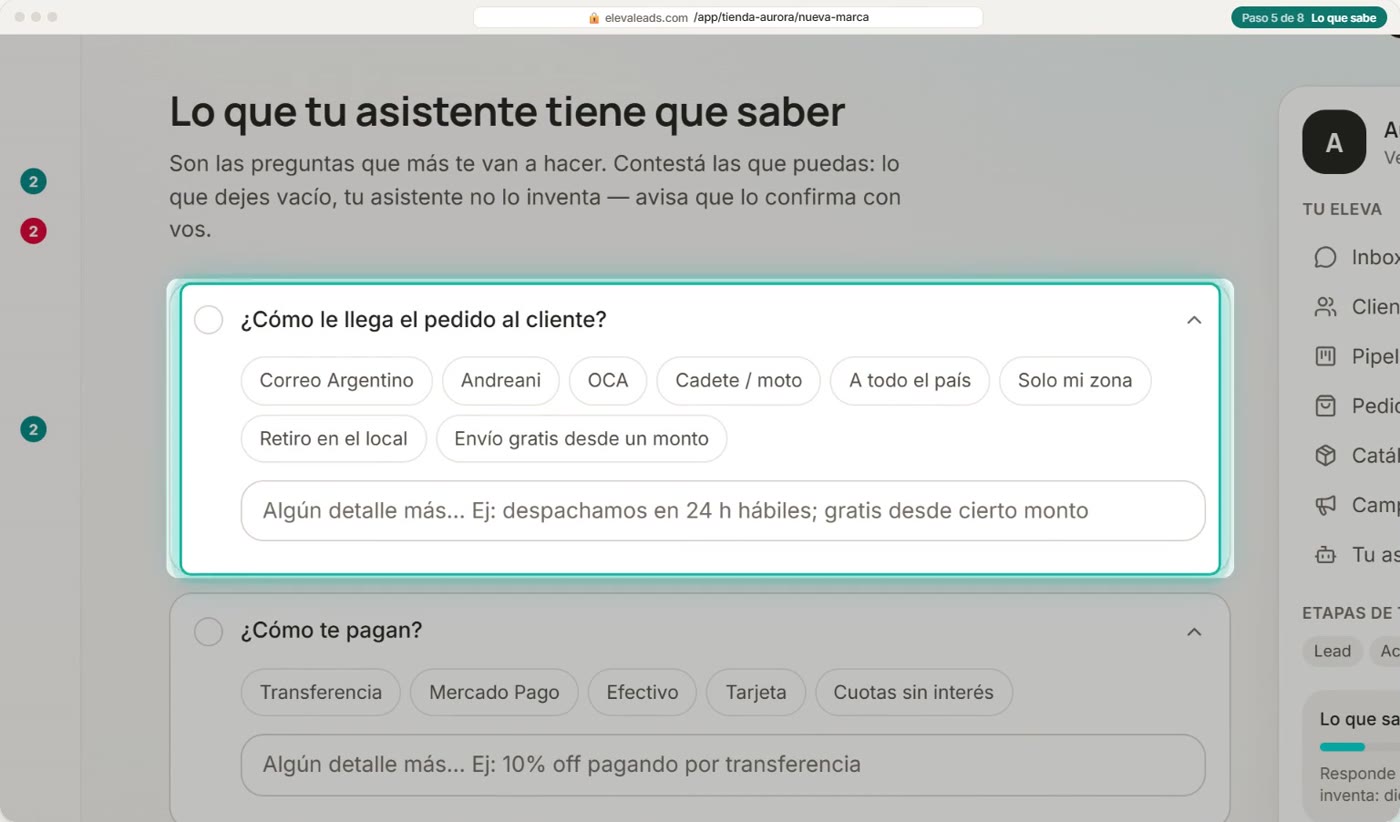 Lo que sabe