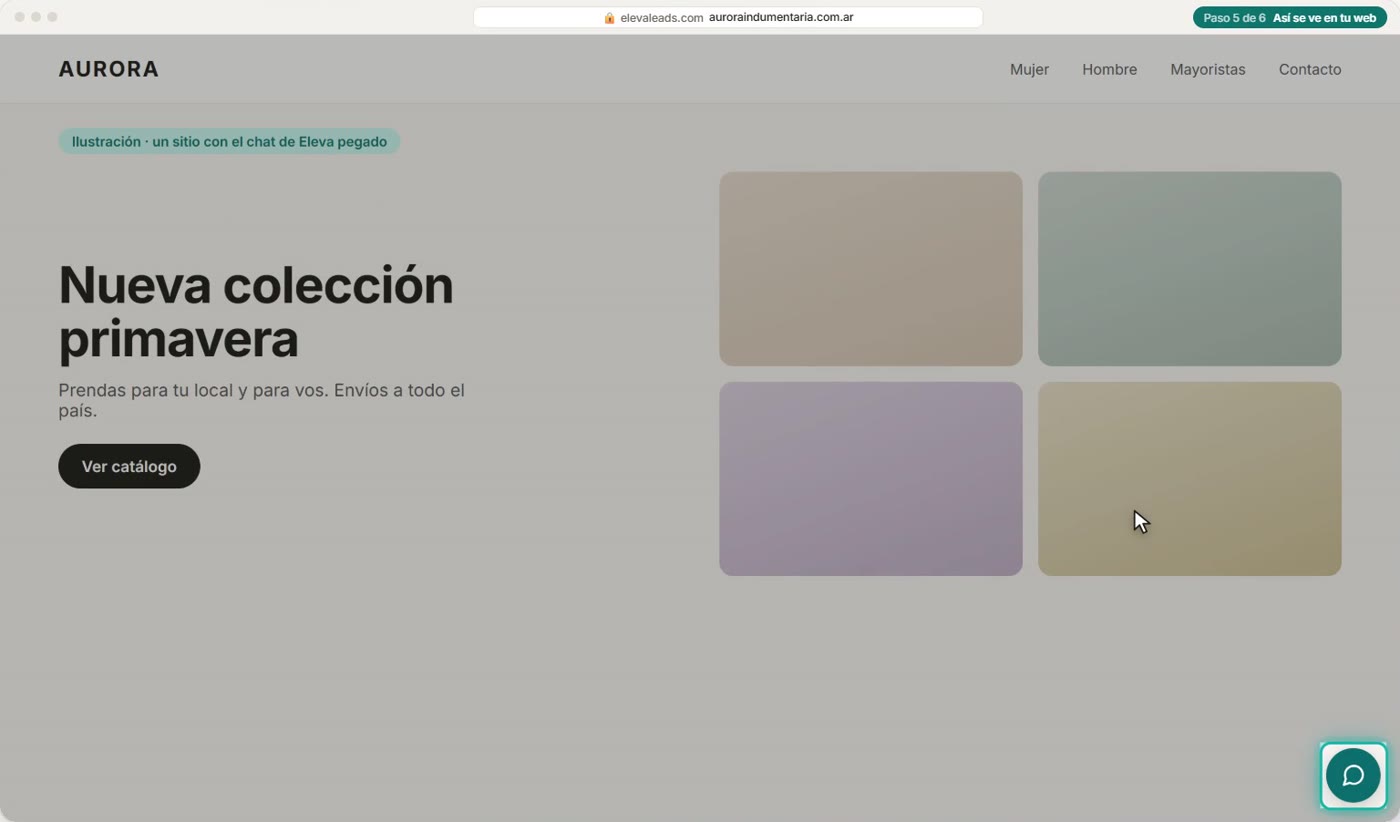 Así se ve en tu web