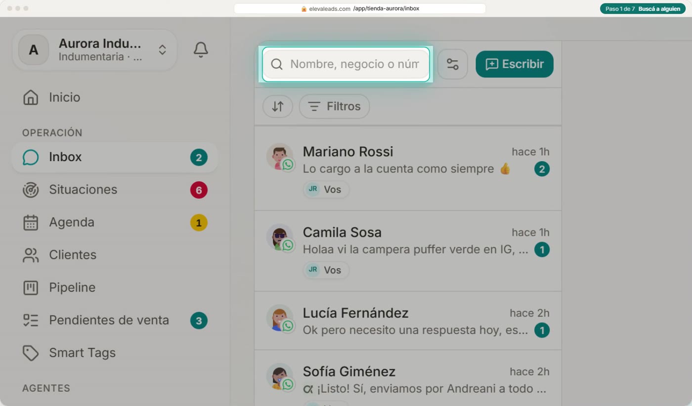 Buscá a alguien