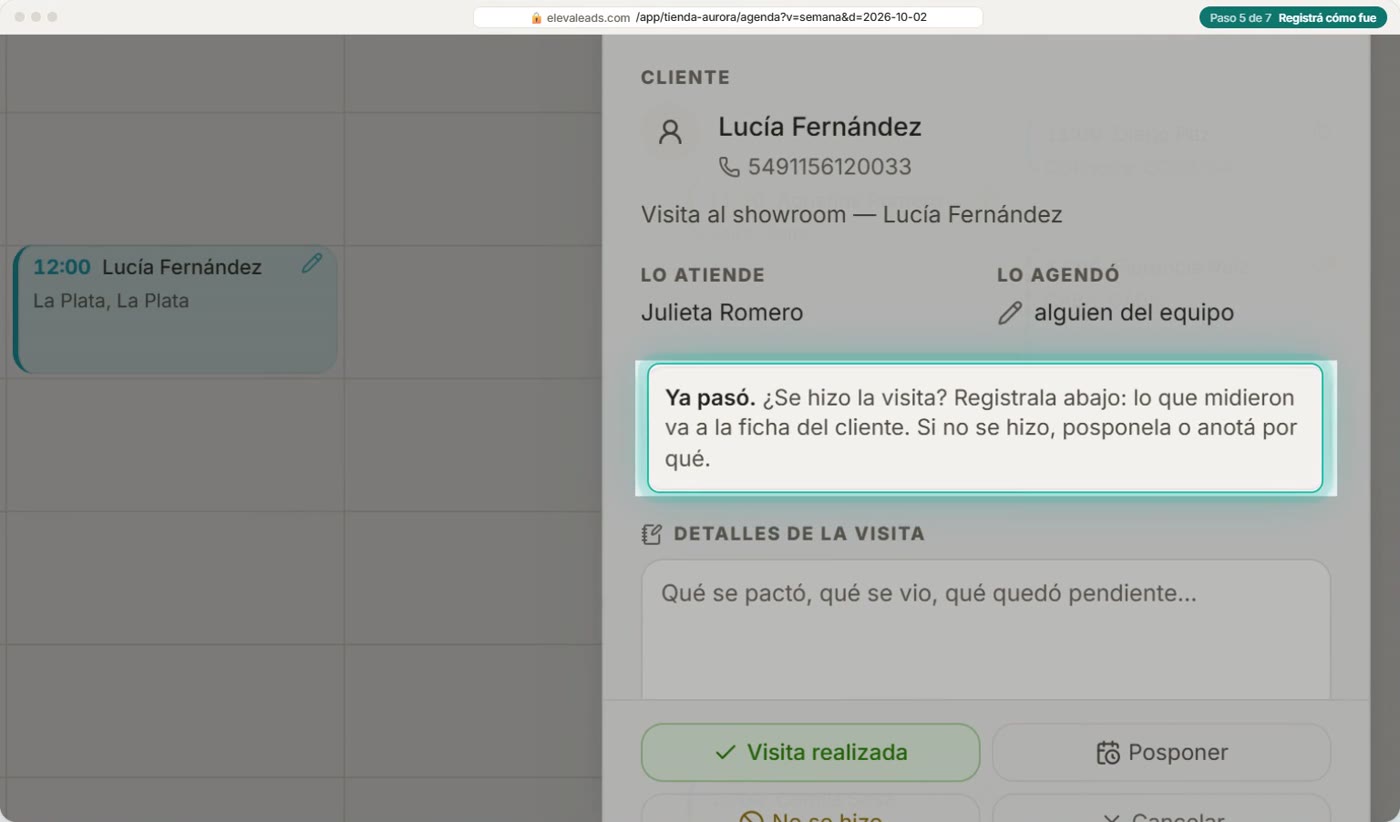 Registrá cómo fue