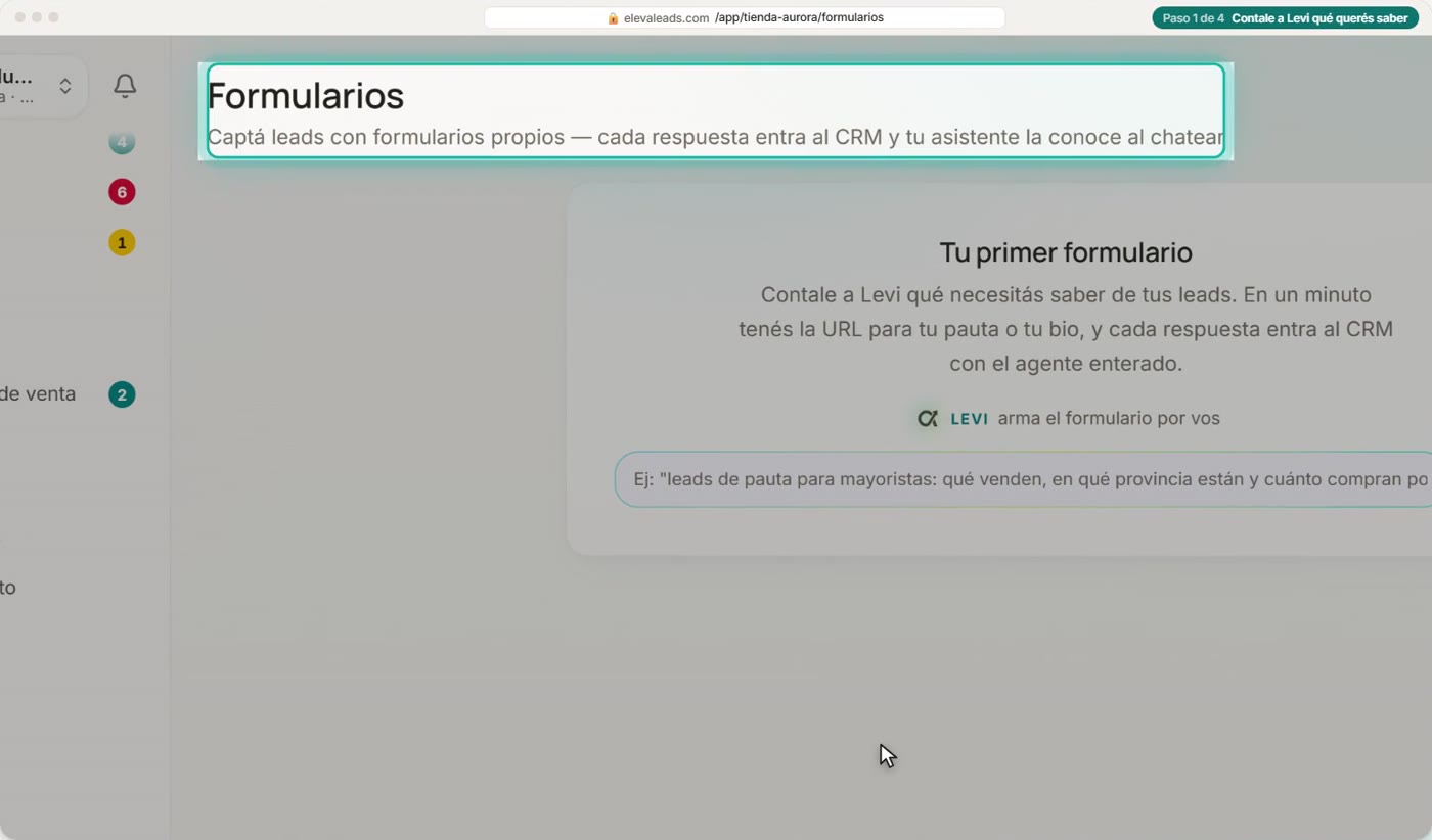 Contale a Levi qué querés saber